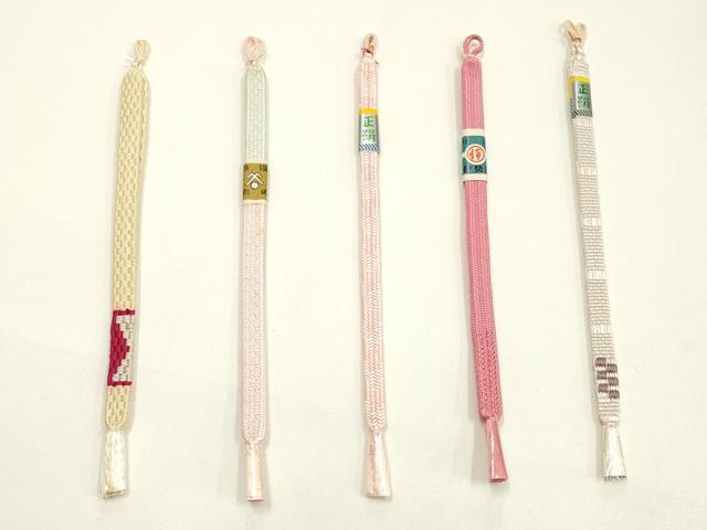 平和屋着物▼和装小物　羽織紐まとめて20点　金糸　暈し　伊勢丹扱い　逸品　未使用　AABM2181ay