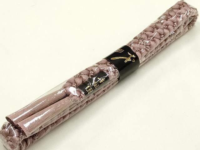 平和屋着物●染色作家　斉藤三才　和装小物　帯締め・帯揚げ・伊達衿セット　平組　絞り　逸品　未使用品あり　AABM2214ay