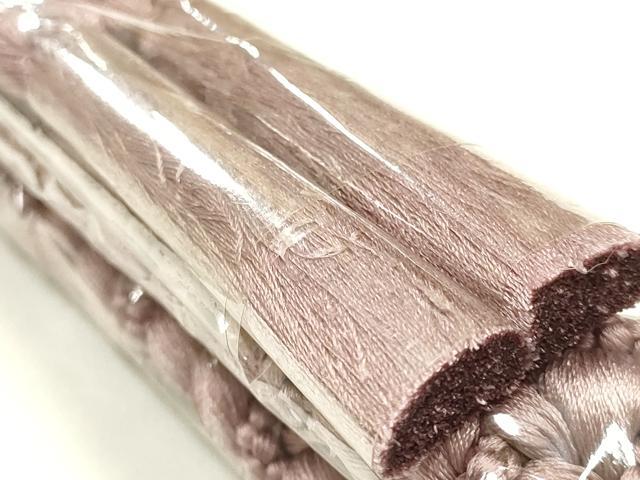 平和屋着物●染色作家　斉藤三才　和装小物　帯締め・帯揚げ・伊達衿セット　平組　絞り　逸品　未使用品あり　AABM2214ay