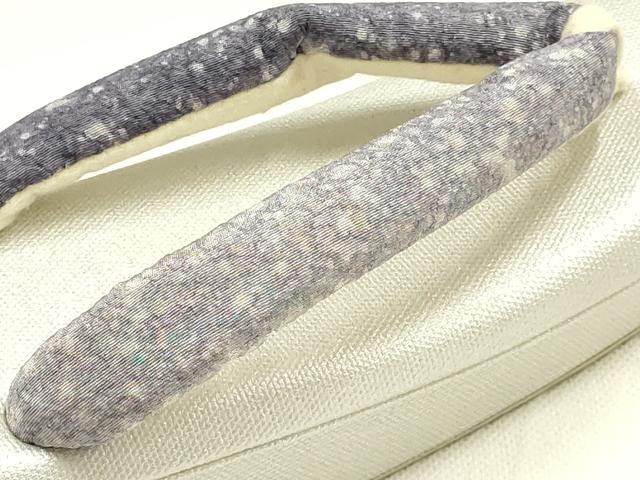 平和屋着物●和装小物　和装草履　鼻緒:たたき染め　逸品　AABM2225ay