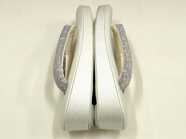 平和屋着物●和装小物　和装草履　鼻緒:たたき染め　逸品　AABM2225ay
