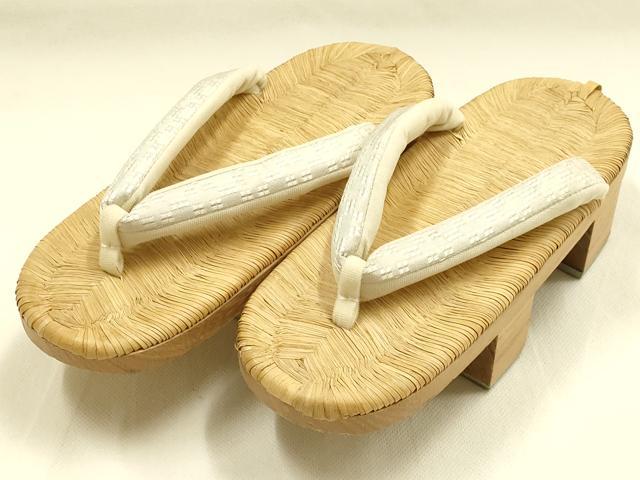 平和屋着物●和装小物　下駄　畳表　銀座 やまと屋　逸品　AABM2234ay