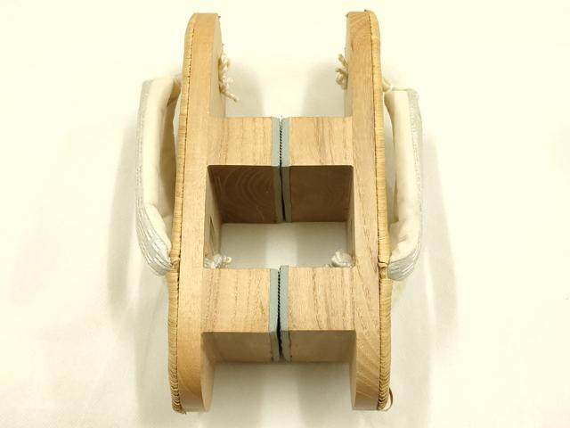 平和屋着物●和装小物　下駄　畳表　銀座 やまと屋　逸品　AABM2234ay
