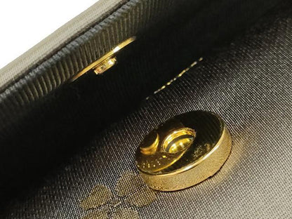 平和屋着物●和装小物　和装バッグ　ハンドバッグ　吉祥花文　瓢箪　雪輪　金糸　帯地使用　マグネット式　逸品　AABM2260ay