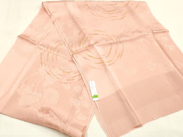 平和屋本店●和装小物　帯締め・帯揚げセット　高麗組　波紋　金糸　金彩　正絹　逸品　未使用　AABM2324ay