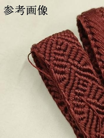 平和屋本店●和装小物　帯締め・帯揚げセット　平組　絞り　舞花文　正絹　逸品　未使用　AABM2351ay