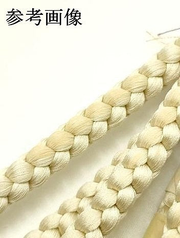 平和屋着物▼和装小物　上質な帯締め　帯留め付き　翠嵐工房　蜻蛉玉　文治　逸品　未使用　AABM2384ay