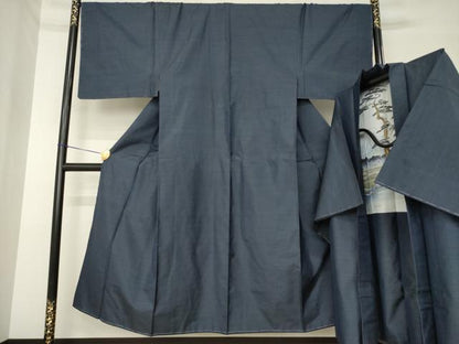 平和屋着物●男性　本場大島紬　アンサンブル　100亀甲　総詰め　正絹　逸品　AABM2403ck