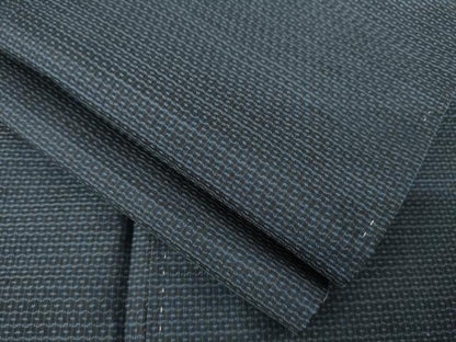 平和屋着物●男性　本場大島紬　アンサンブル　100亀甲　総詰め　正絹　逸品　AABM2403ck