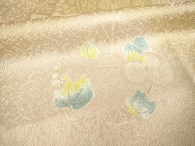 平和屋着物●長襦袢　無双仕立て　唐草文　暈し染め　やまと誂製　正絹　逸品　AABM2442ck