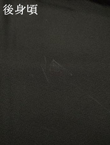 平和屋着物●豪華黒留袖　友禅　作家物　飛鶴風景花文　正絹　逸品　AABM2451ck