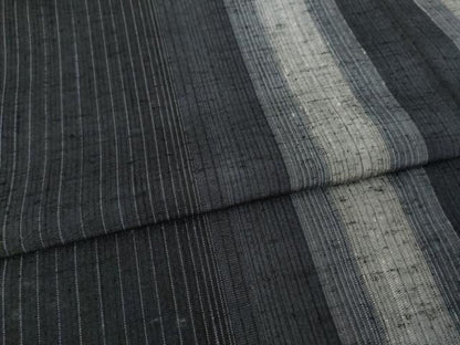 平和屋着物●上質な紬　間道　正絹　逸品　AABM2476ck