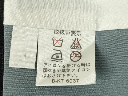 平和屋着物●上質な紬　間道　正絹　逸品　AABM2476ck