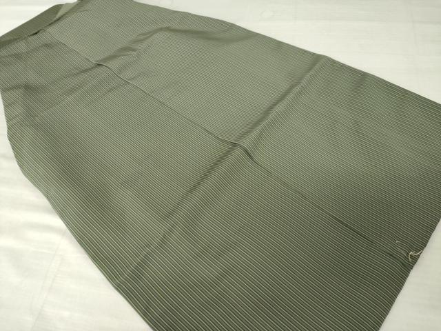 平和屋着物●男性　馬乗り袴　縞　正絹　逸品　AABM2490ck