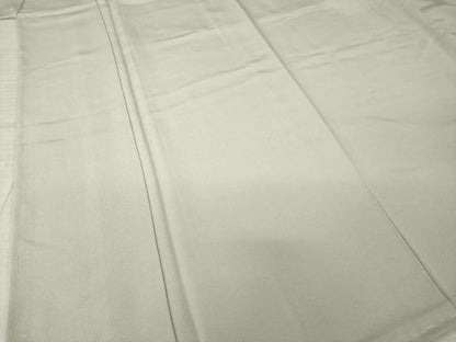 平和屋着物●上質な色無地　枯野色　正絹　逸品　未使用　AABM2499ck
