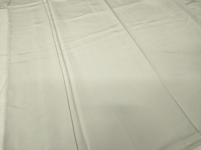 平和屋着物●上質な色無地　枯野色　正絹　逸品　未使用　AABM2499ck