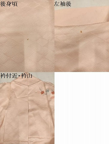 平和屋着物●創業460年・千總　訪問着　絞り　草花文　金彩　正絹　逸品　AABM2525ph