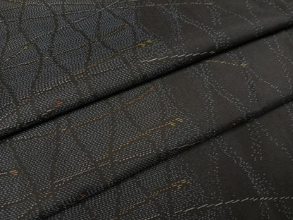 平和屋着物●本場大島紬　立涌文　正絹　逸品　AABM2534ph