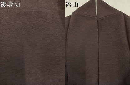 平和屋着物●訪問着　霞文　暈し染め　浜ちりめん　正絹　逸品　AABM2537ph