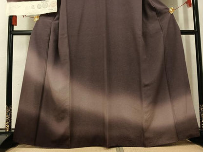 平和屋着物●訪問着　霞文　暈し染め　浜ちりめん　正絹　逸品　AABM2537ph