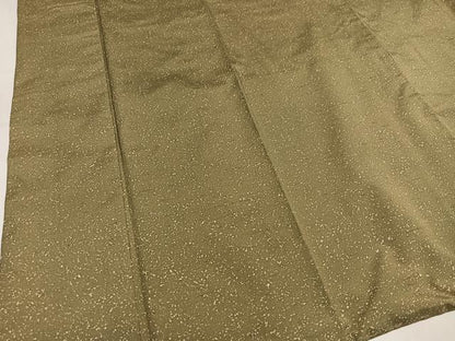 平和屋着物●石川県指定無形文化財　牛首紬　白山工房　手織り　霞文　正絹　逸品　AABM2572ph