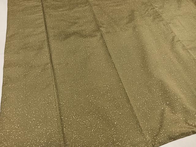 平和屋着物●石川県指定無形文化財　牛首紬　白山工房　手織り　霞文　正絹　逸品　AABM2572ph