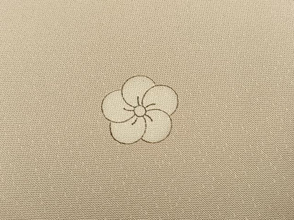 平和屋着物●豪華色留袖　友禅　駒刺繍　舞花文　金彩　正絹　逸品　AABM2574ph