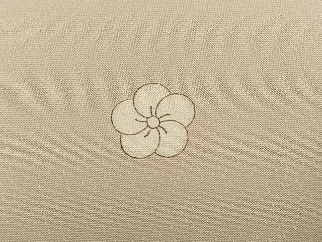 平和屋着物●豪華色留袖　友禅　駒刺繍　舞花文　金彩　正絹　逸品　AABM2574ph