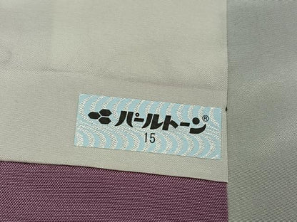 平和屋着物●本場大島紬　9マルキ　花尽くし　正絹　逸品　AABM2580ph