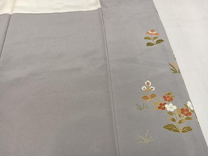 平和屋着物●豪華色留袖　鳳凰花文　正絹　逸品　AABM2585ph