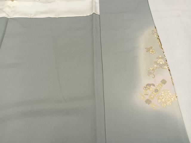 平和屋着物●豪華　色留袖　駒刺繍　鳳凰花唐草文　暈し染め　金彩　正絹　逸品　AABM2606ph