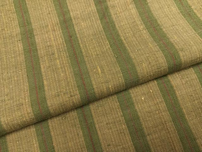 平和屋着物●上質な紬　間道　正絹　逸品　AABM2627ph