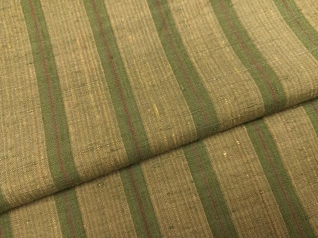平和屋着物●上質な紬　間道　正絹　逸品　AABM2627ph