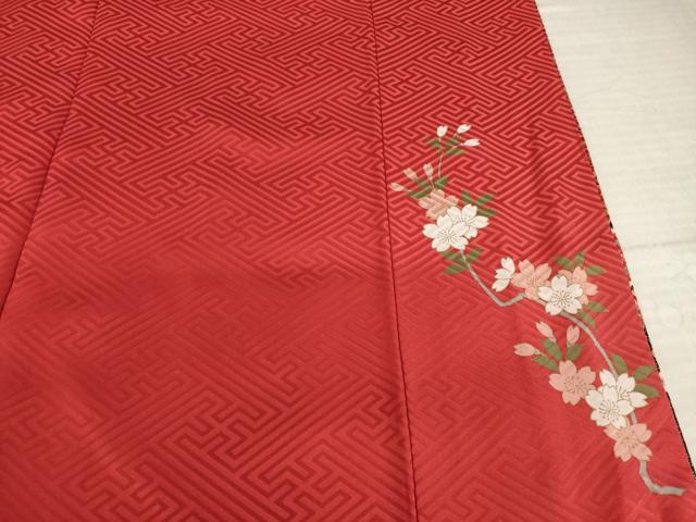平和屋着物●豪華振袖　駒刺繍　宝尽くし吉祥文　金彩　正絹　逸品　AABM2966ck