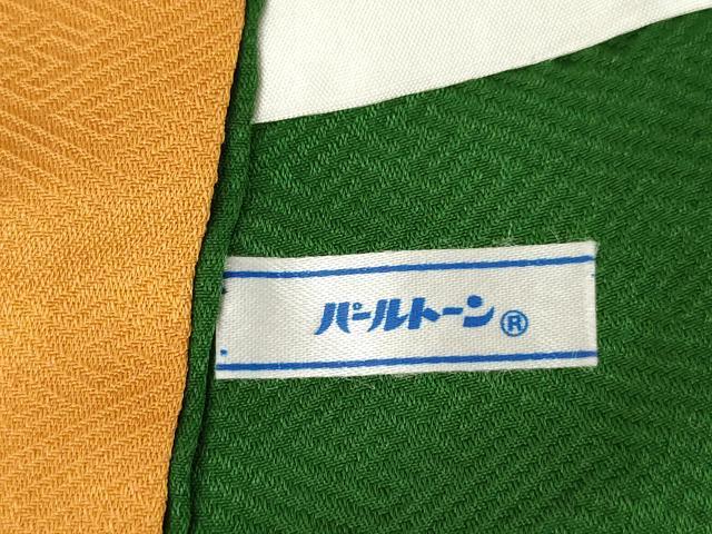 平和屋着物●豪華振袖　辻が花地紋　朱・緋色　正絹　逸品　AABM2979ck