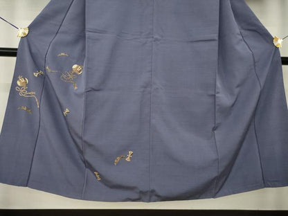 平和屋着物●豪華色留袖　紬地　みのむし工芸　打ち出の小槌　正絹　逸品　AABM2980ck