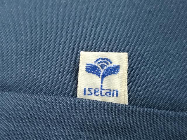 平和屋着物●上質な紬　格子　伊勢丹扱い　正絹　逸品　AABM2988ck