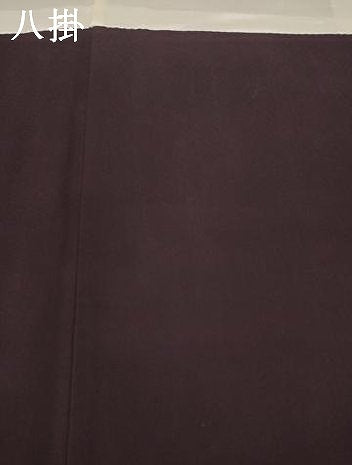 平和屋着物●上質な色無地　霞地紋　似せ紫色　正絹　逸品　AABM2994ck