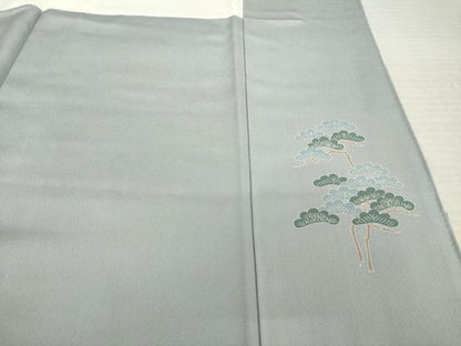 平和屋着物●訪問着　風景文　暈し染め　正絹　逸品　AABM3002ck