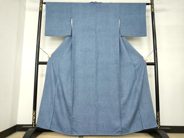 平和屋着物●江戸小紋　鮫小紋柄　正絹　逸品　AABM3004ck