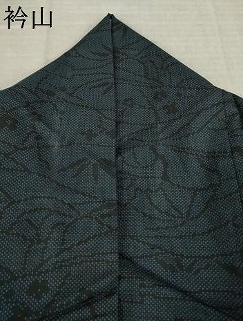 平和屋着物●本場大島紬　7マルキ　立波花文　正絹　逸品　AABM3049ck