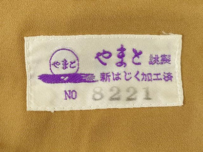平和屋着物●こむさでもーど・COMME CA DU MODE　訪問着　花丸文　黒地　やまと誂製　ロング丈　正絹　逸品　AABM3066ck