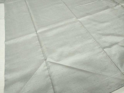 平和屋着物●上質な紬　色無地　霞色　正絹　逸品　未使用　AABM3071ck