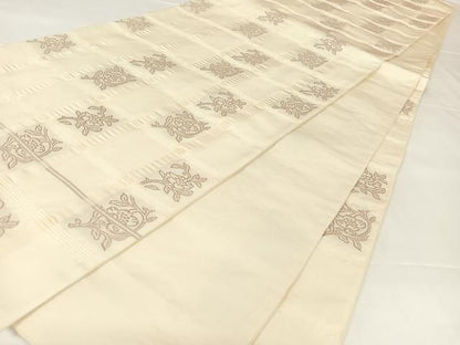 平和屋着物◎六通柄袋帯　吉野間道　正絹　逸品　AABM3089dk