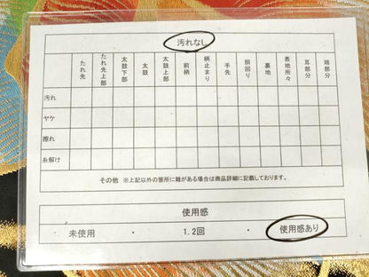 平和屋着物◎六通柄袋帯　唐織　草花文　黒地　金銀糸　正絹　逸品　AABM3144od