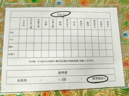 平和屋着物◎六通柄袋帯　唐織　孔雀文　金銀糸　正絹　逸品　AABM3157od