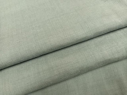 平和屋着物●結城紬　色無地　青白橡色　ますいわ屋扱い　正絹　逸品　AABM3260ph