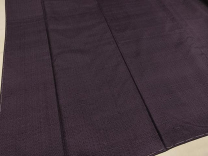 平和屋着物●上質な紬　霞文　正絹　逸品　未使用　AABM3270ph