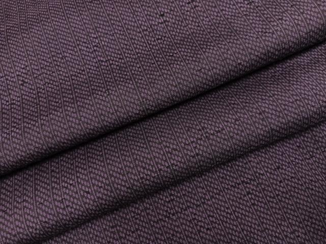 平和屋着物●上質な紬　霞文　正絹　逸品　未使用　AABM3270ph