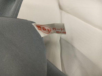 平和屋着物●訪問着　友禅　作家物　草花文　暈し染め　正絹　逸品　AABM3290ph